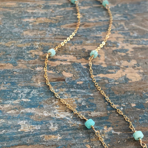 Eternity Necklace | Aqua
