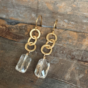 Eve Earrings / Clear