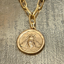 Bee Necklace | Large Paperclip Chain
