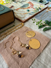 Gem Trio Earrings | Brown
