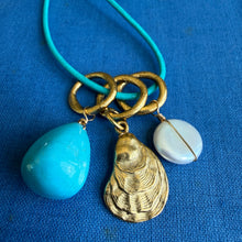 Turquoise Oyster Necklace