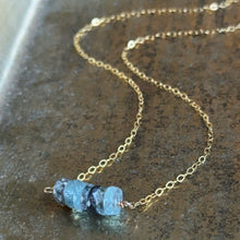 Ava Necklace | Moss Aquamarine