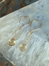 Champagne Quartz Earrings