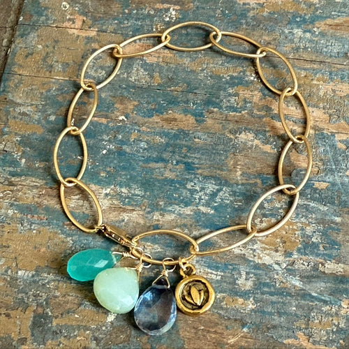 Girlfriends Bracelet Workshop | Gold plated