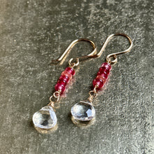 Quest Earrings | Red