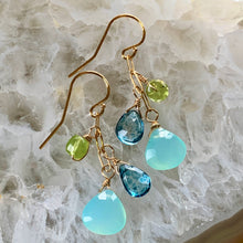 Gem Trio Earrings | Tropical
