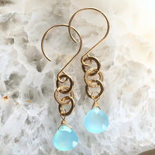 Eve Earrings| Aqua
