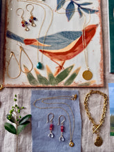 Hammered Teardrop Earrings