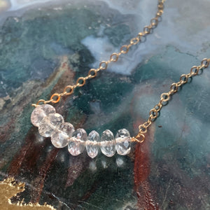 Ava Necklace /Clear Quartz