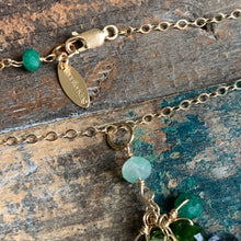 Cascades Necklace | Green Multi Gemstones