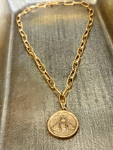 Bee Necklace | Large Paperclip Chain