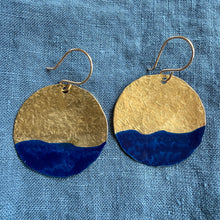 Santorini Earrings | Blue|Large