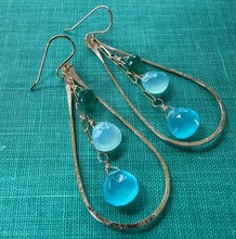 Bella Earrings / Lagoon