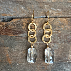Eve Earrings / Clear