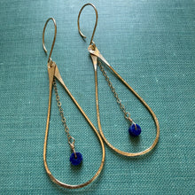 Mirage Earrings / Blue
