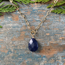 Treasures Necklace | Aqua, Pearl and Navy