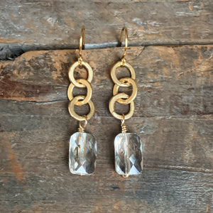 Eve Earrings / Clear