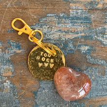 “You Rock” Keychain and Stone Heart