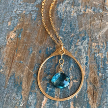 Lia Necklace / Blue