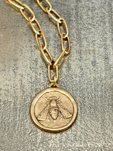 Bee Necklace | Large Paperclip Chain