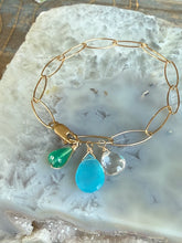 Gem Trio Bracelet | Ocean