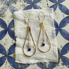 Mirage Earrings / Blue