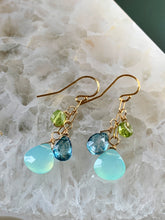 Gem Trio Earrings | Tropical