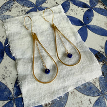 Mirage Earrings / Blue
