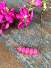 Ava Necklace - Pink