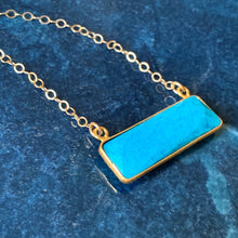 Window Necklace / Turquoise