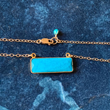 Window Necklace / Turquoise