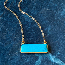 Window Necklace / Turquoise