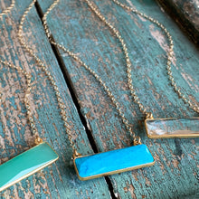 Window Necklace / Aqua