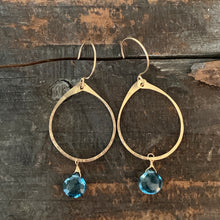 Sophia Earrings / Blue
