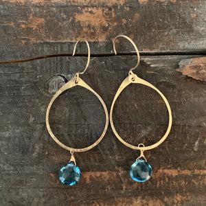 Sophia Earrings / Blue