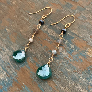 Miranda Earrings / Green