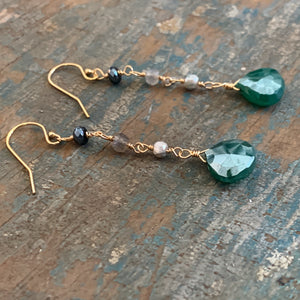 Miranda Earrings / Green