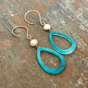 Island Teardrop Earrings