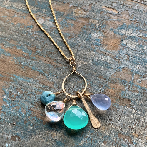 Harmony Necklace / Aqua