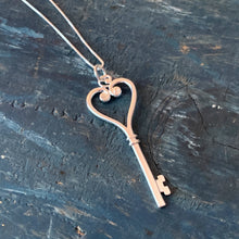 Heart Key Necklace
