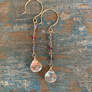 Miranda Earrings / Clear