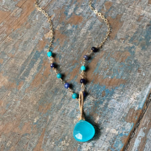 Cecilia Necklace / Aqua