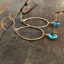 Sophia Earrings / Blue