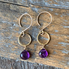 Sarina Earrings / Purple