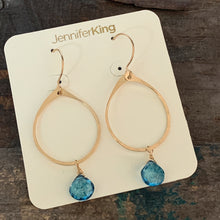 Sophia Earrings / Blue