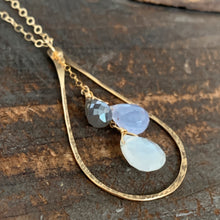 Cali Necklace / Teardrop Lavender