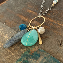 Olivia Necklace - Aqua