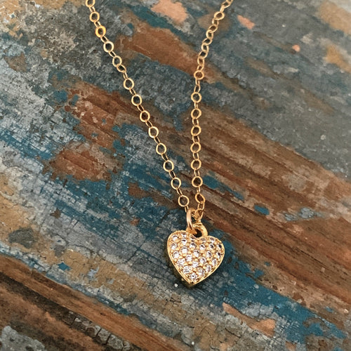 Shining Heart Necklace