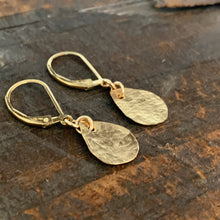 Golden Teardrop Earrings