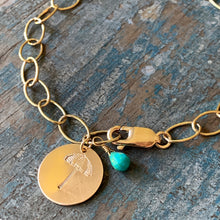Beach Umbrella Charm Bracelet